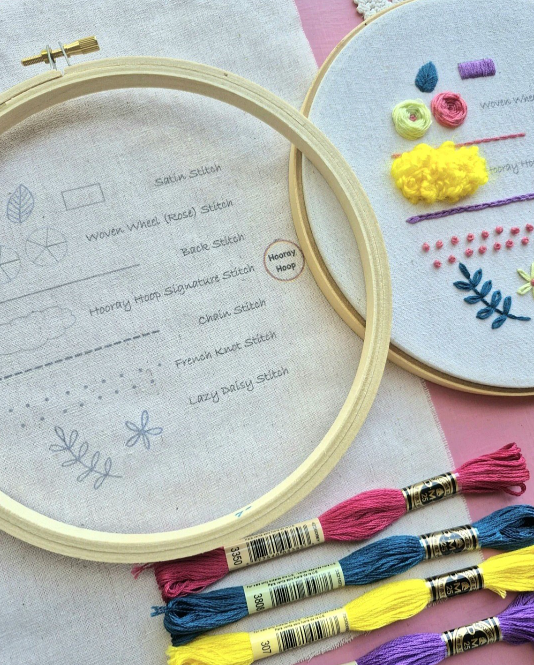 “Introduction to modern embroidery” workshop (Geelong) 